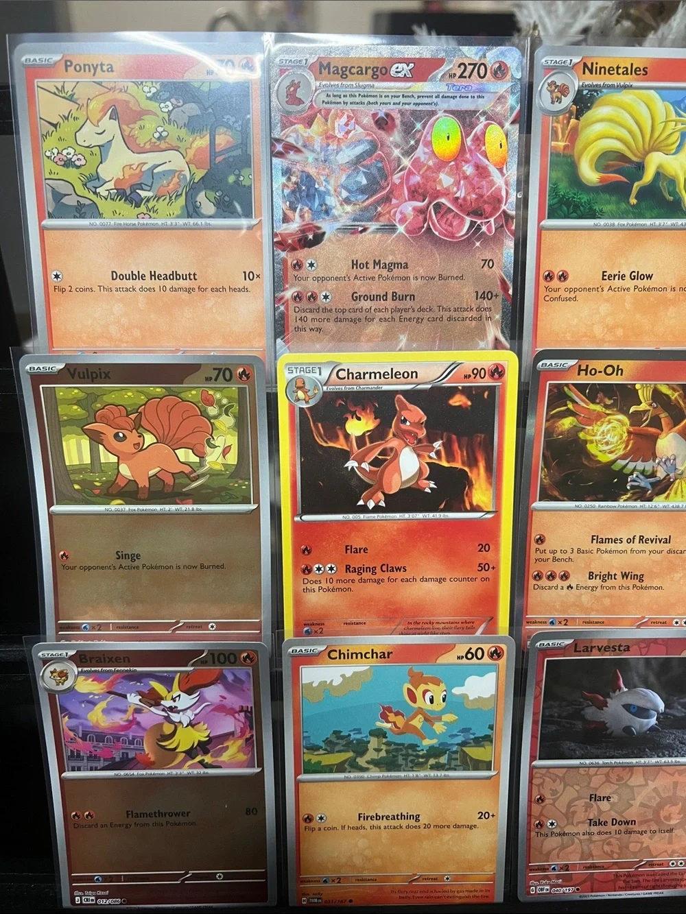 🔥🔥FIRE Type Pokemon TCG Lot- 15